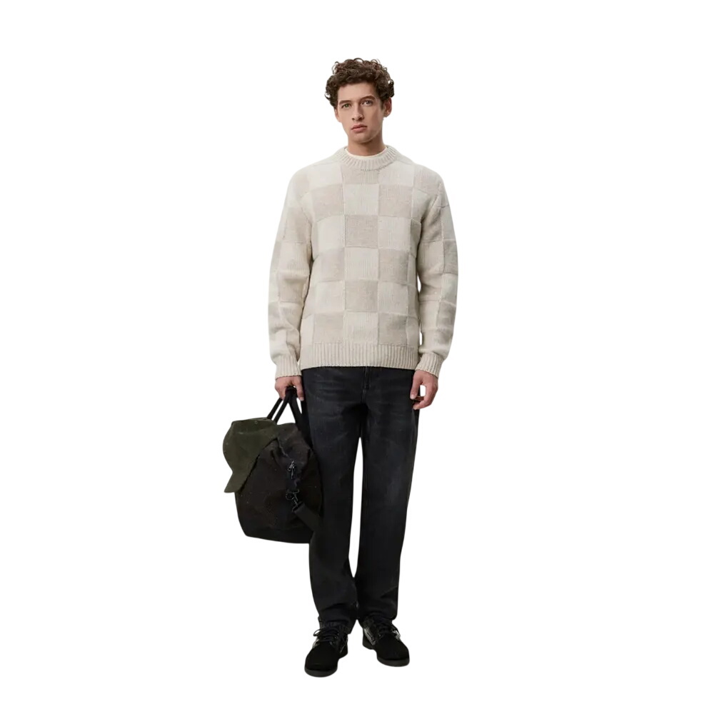 Les Deux Check Knit Jumper